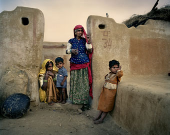 Romer i Indien, fotograferade av Joakim Eskildsen.