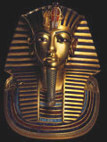Tutankhamuns begravningsmask.