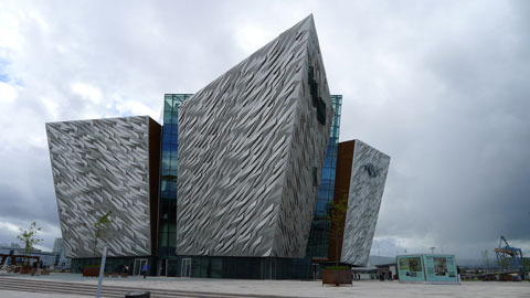 Titanic-museet i Belfast.