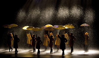 Singin in the rain på Malmö opera.